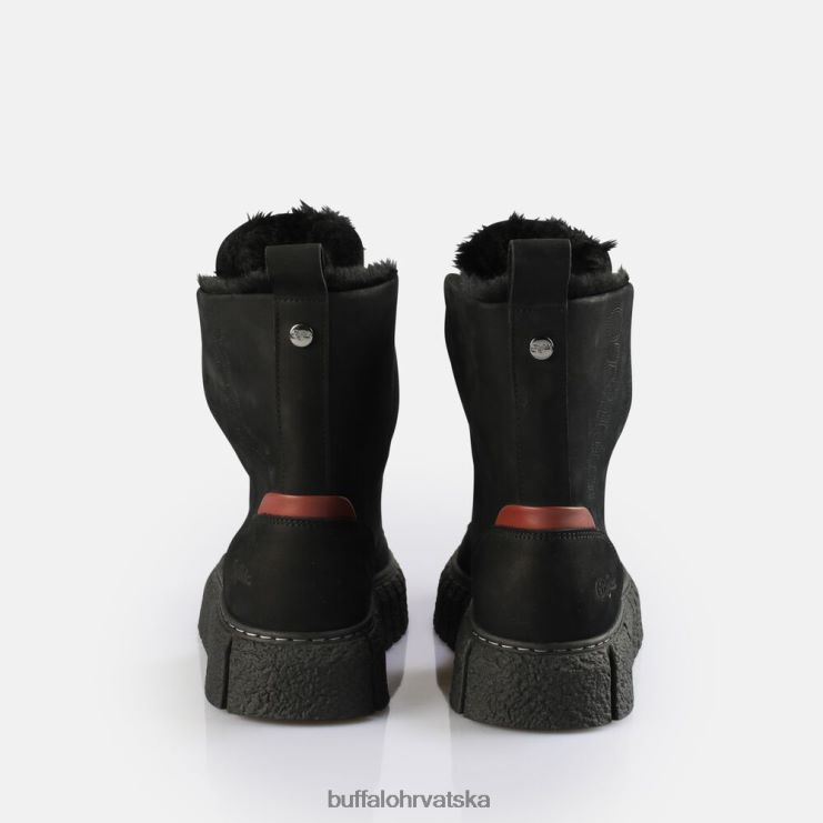 crno Buffalo rampa lace up hi tople gležnjače |čizme TDD6T464